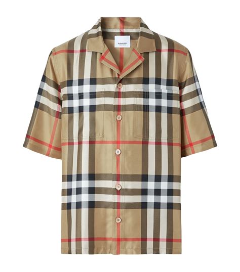 vintage burberry silk shirt|Burberry shirts for men outlet.